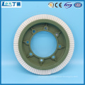 deburring dust elimination abrasive scrubbing brush